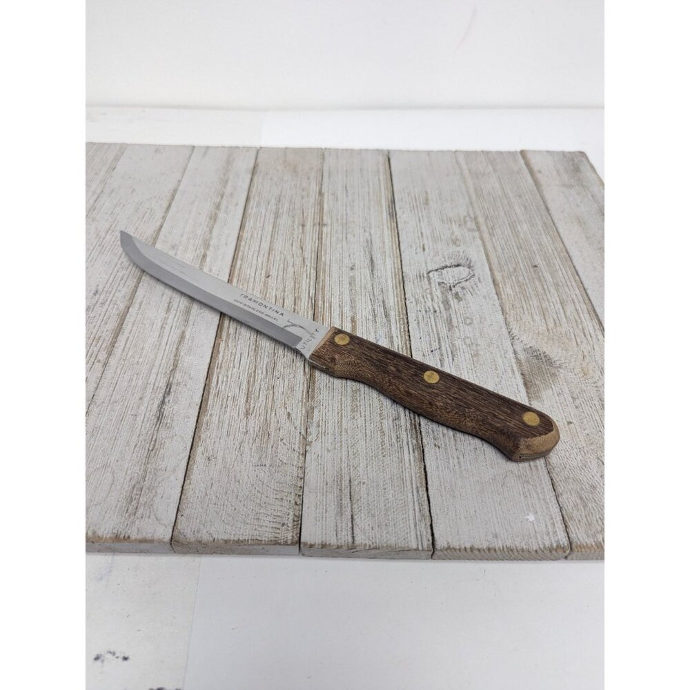 Tramontina Inox Brasil Utility Knife 6" Blade Stainless 10-1/2" Long